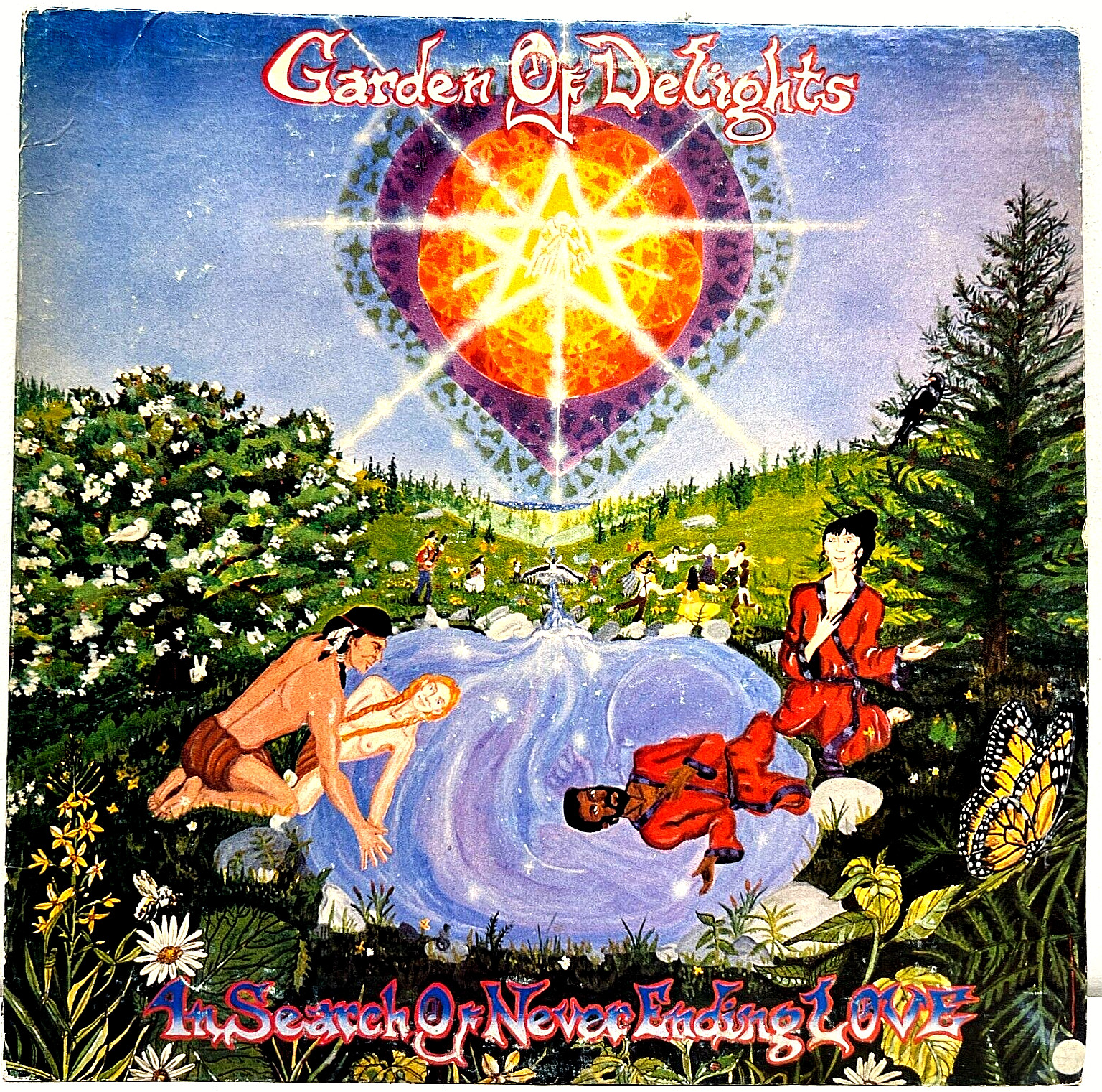 Garden of Delights In Search of...1985 Vinyl Heartsong Records 1st Press
