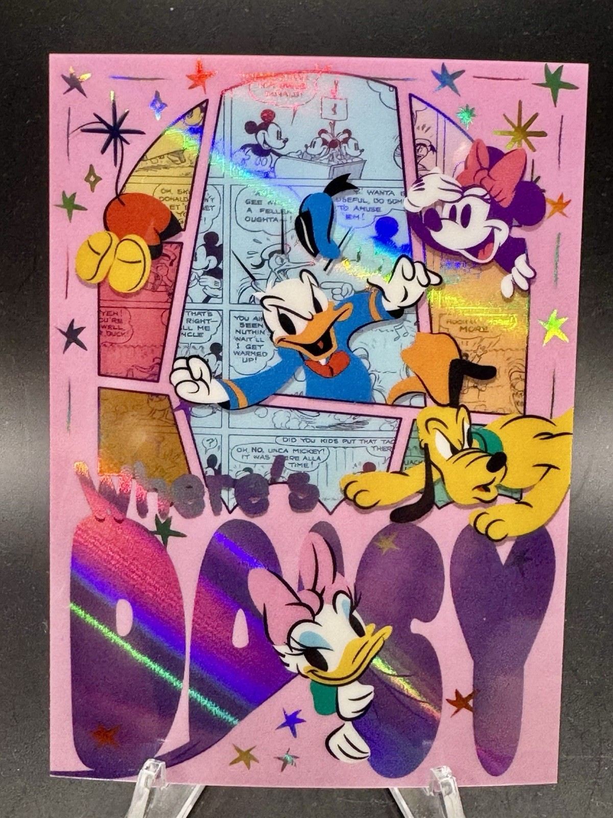 Pop art cromata Disney Shining Soul 2025 rara dov’è margherita MPA-R-004