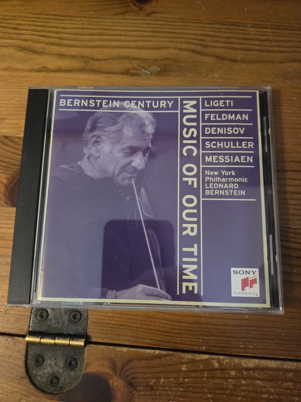 Music Of Our Time Ligeti Feldman Messiaen Bernstein NYP Sony CD SMK 61845 24-Bit