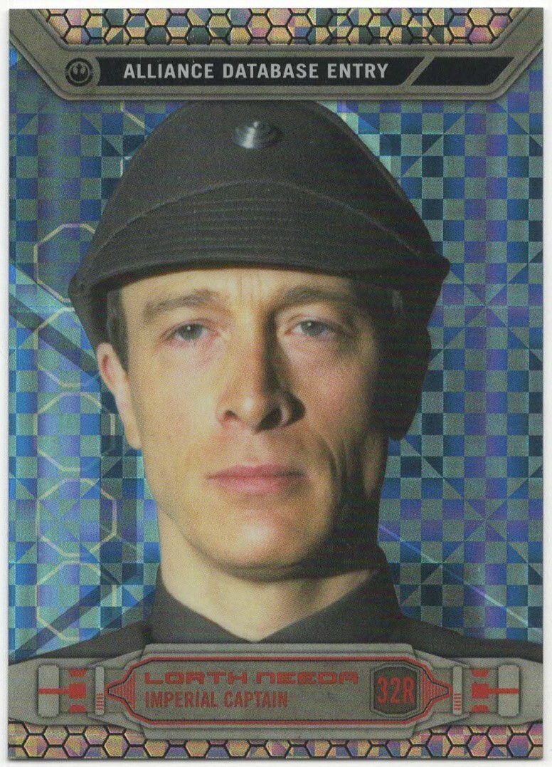2014 Topps Star Wars Chrome Perspectives "X-FRACTOR" #32R..LORTH NEEDA..#05/99