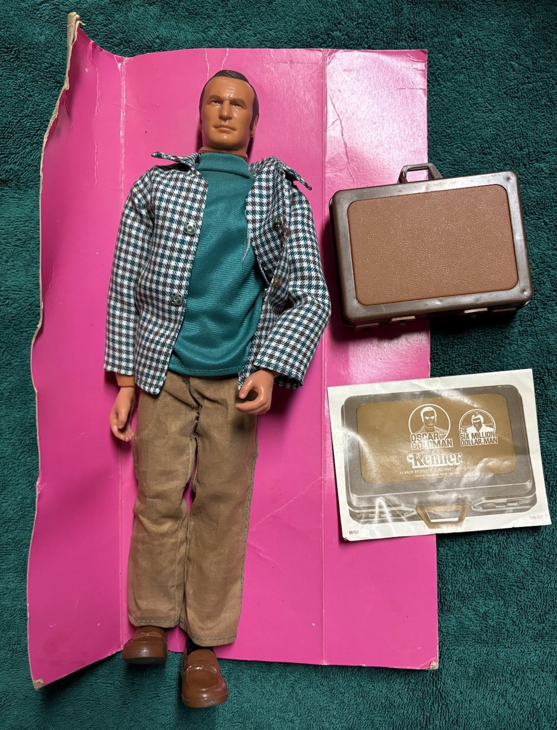 Kenner Valigetta da sei milioni di dollari uomo che esplode Oscar Goldman