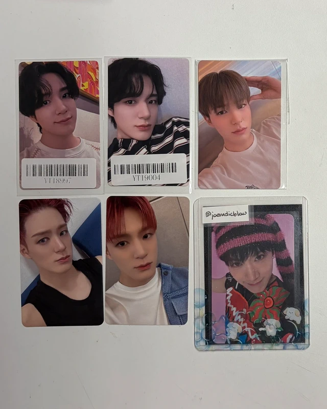 wts nct dream jeno non abum photocards