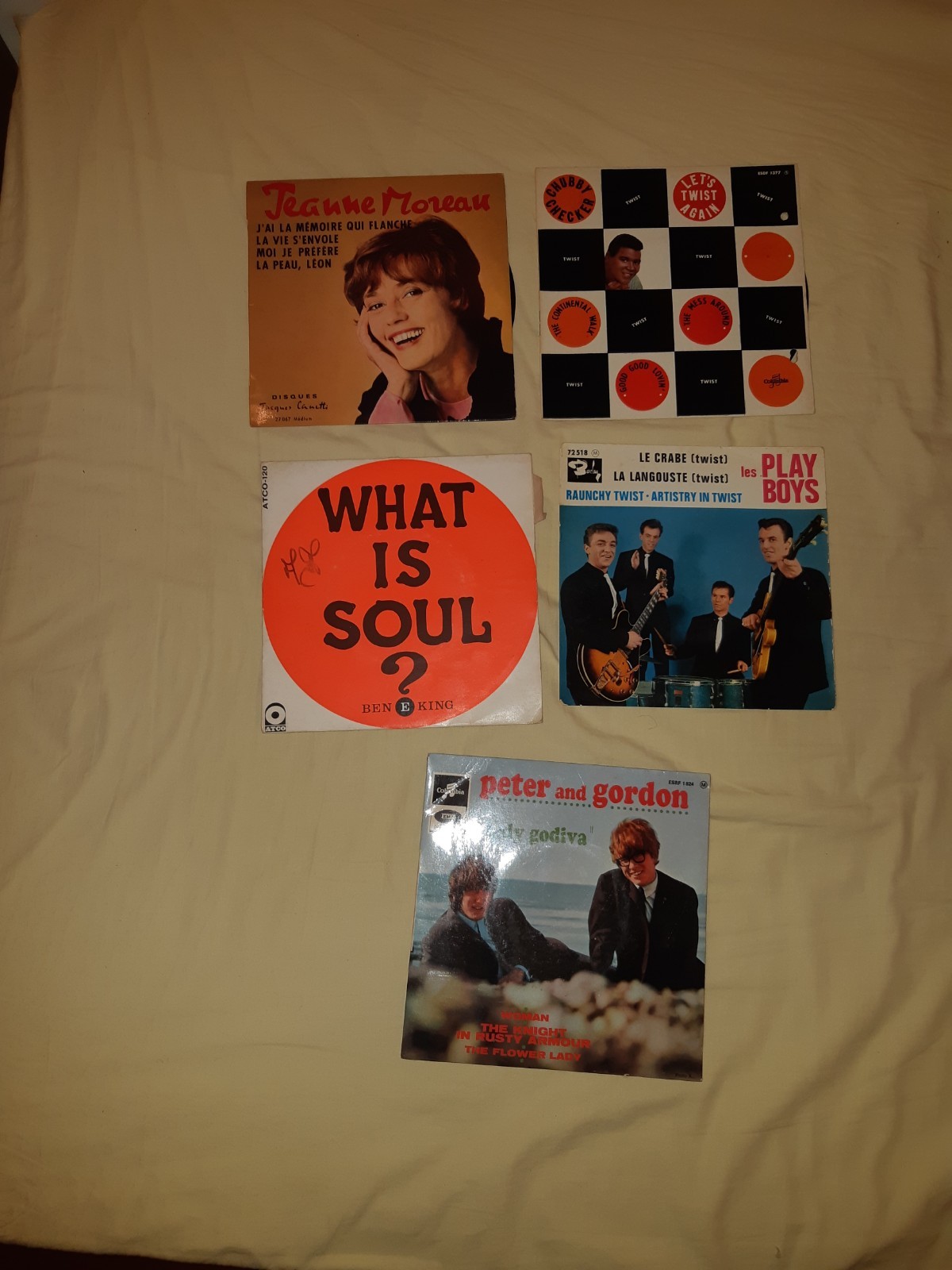 Lot De 20  X 45 T -Ep -originaux - de  Bon ÉTAT À très Bon ÉTAT .
