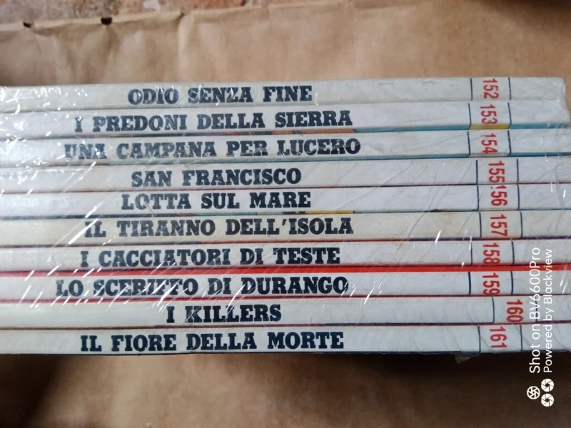 10 fumetti della collana tutto tex serie rossa 