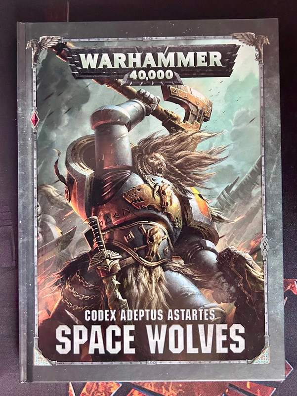 Codex Space Wolves edizione NON corrente
