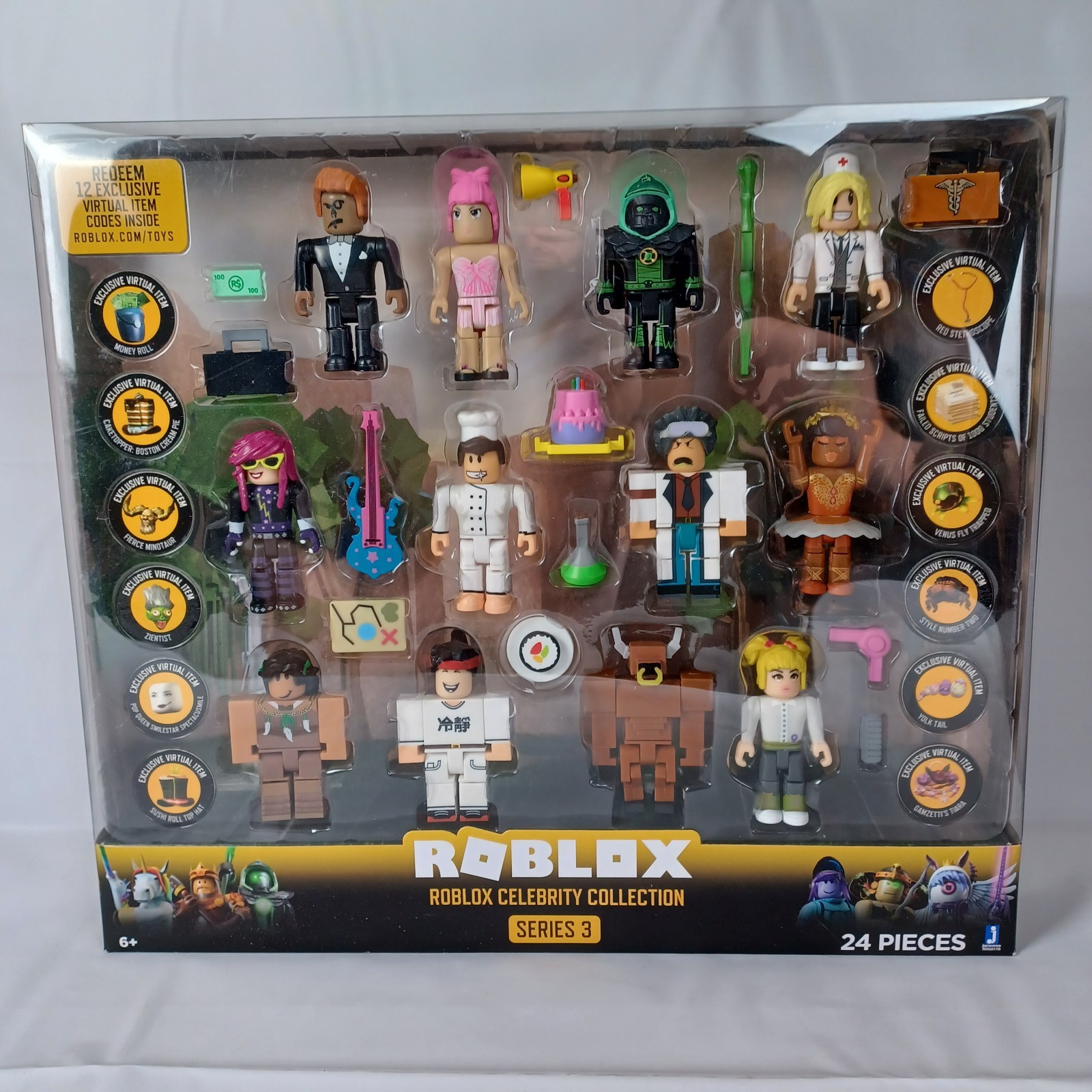 ROBLOX Celebrity Collection Serie 3 Nuove 12 Figurine 12 Codici