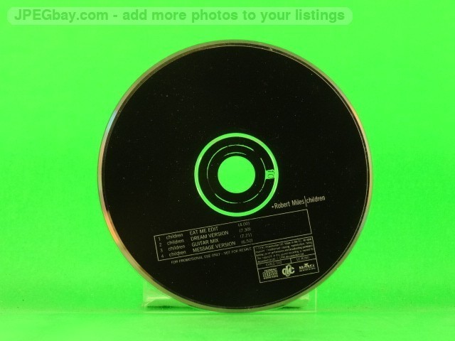 ROBERT MILES CHILDREN (L61) 4 Track Promo CD Single including Plastic Sleeve BMG