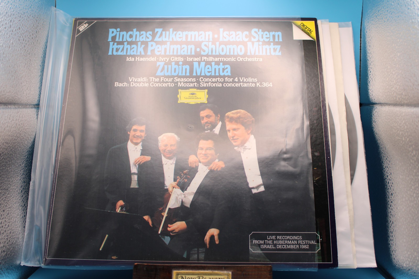 ZUKERMAN/STERN/PERLMAN/MINTZ (ZUBIN MEHTA) 1983 (GRAMMOPHON/GERMANY) 2LP