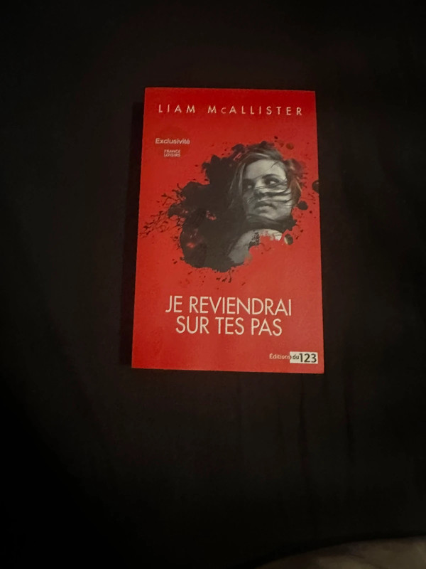 Je reviendrai sur tes pas Liam McAllister Thriller Policier Tueur en Série Suspense