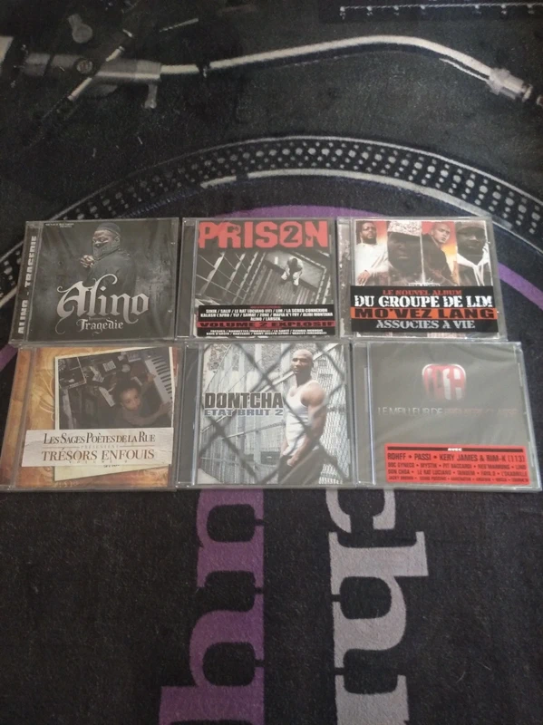 📀6 CDs Rap Francés
