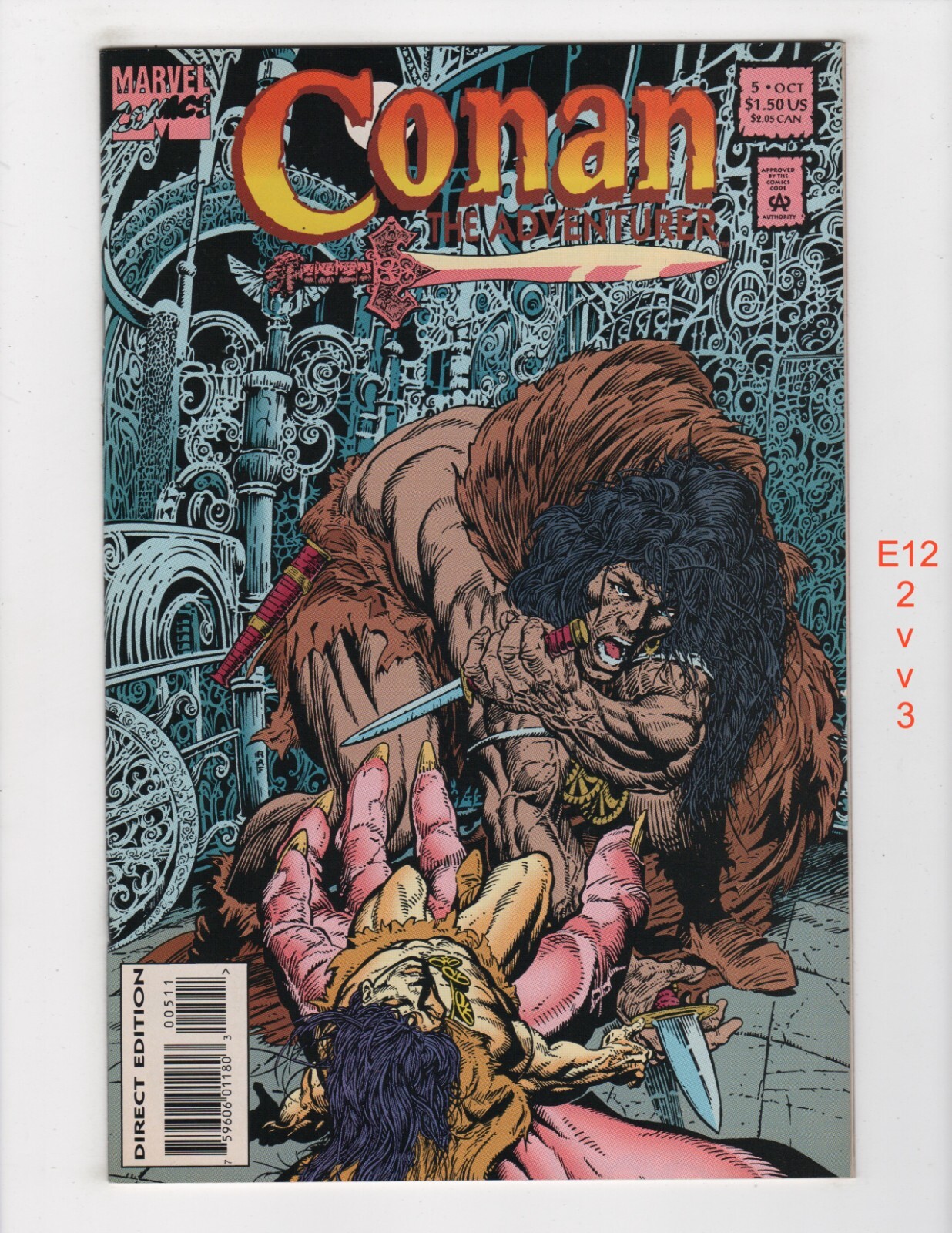 Conan l'Avventuriero #5 VF/NM 1994 Marvel e1223