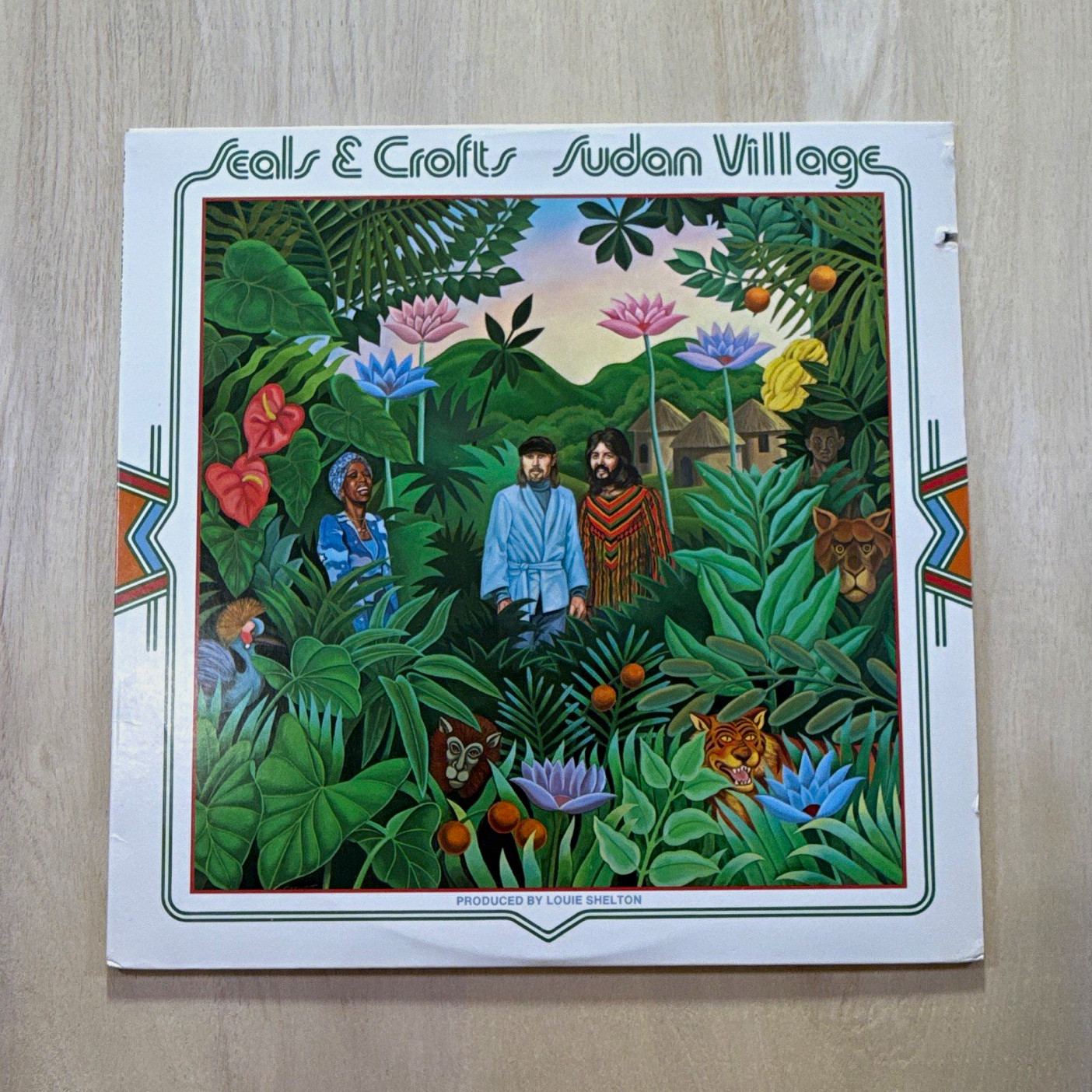 Seals & Crofts – Sudan Village Warner Bros. 12" Rock Black Vinyl LP