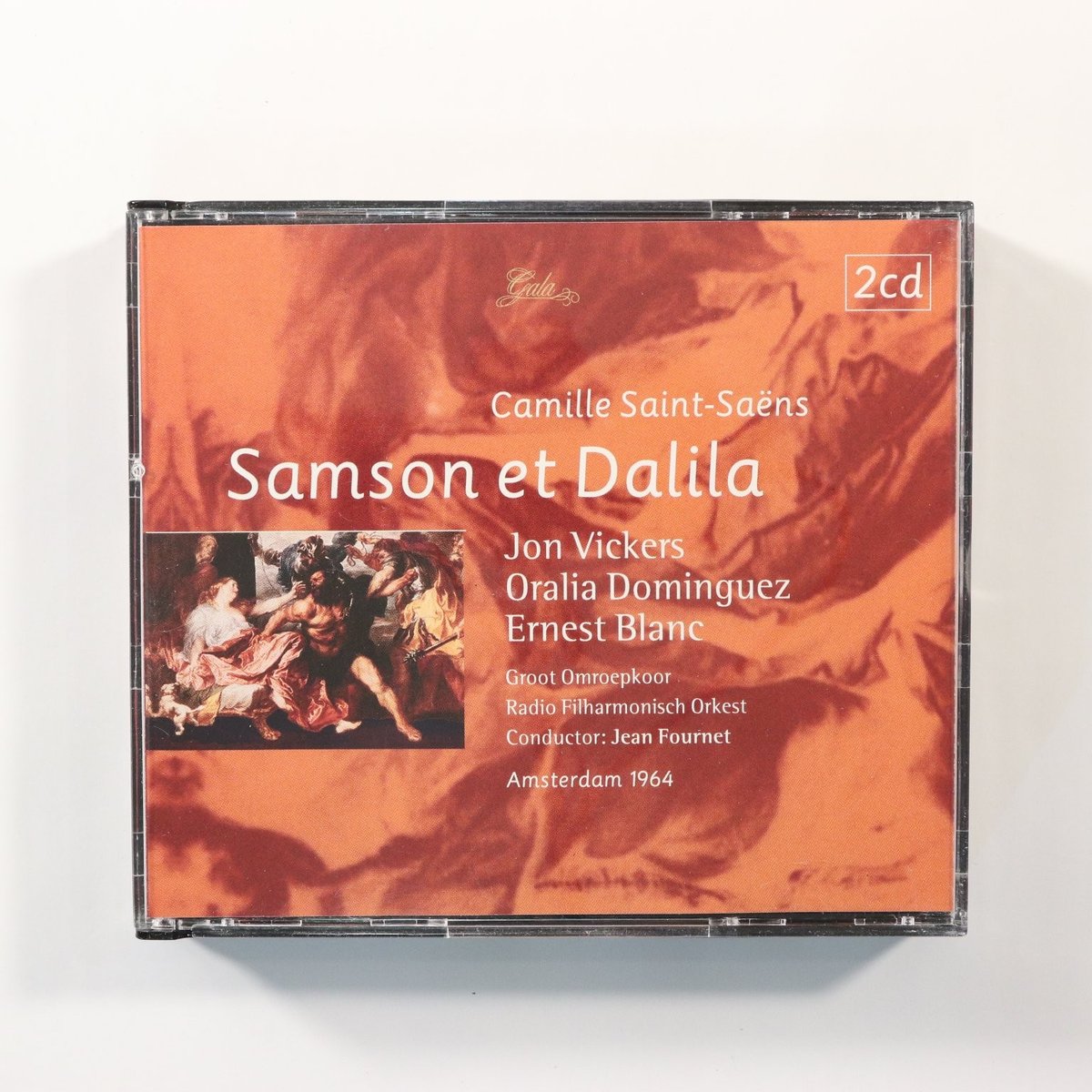 Saint-Saens – Samson et Dalila 2 Disc CD 2000 Jean Fournet Opera Classical Gala