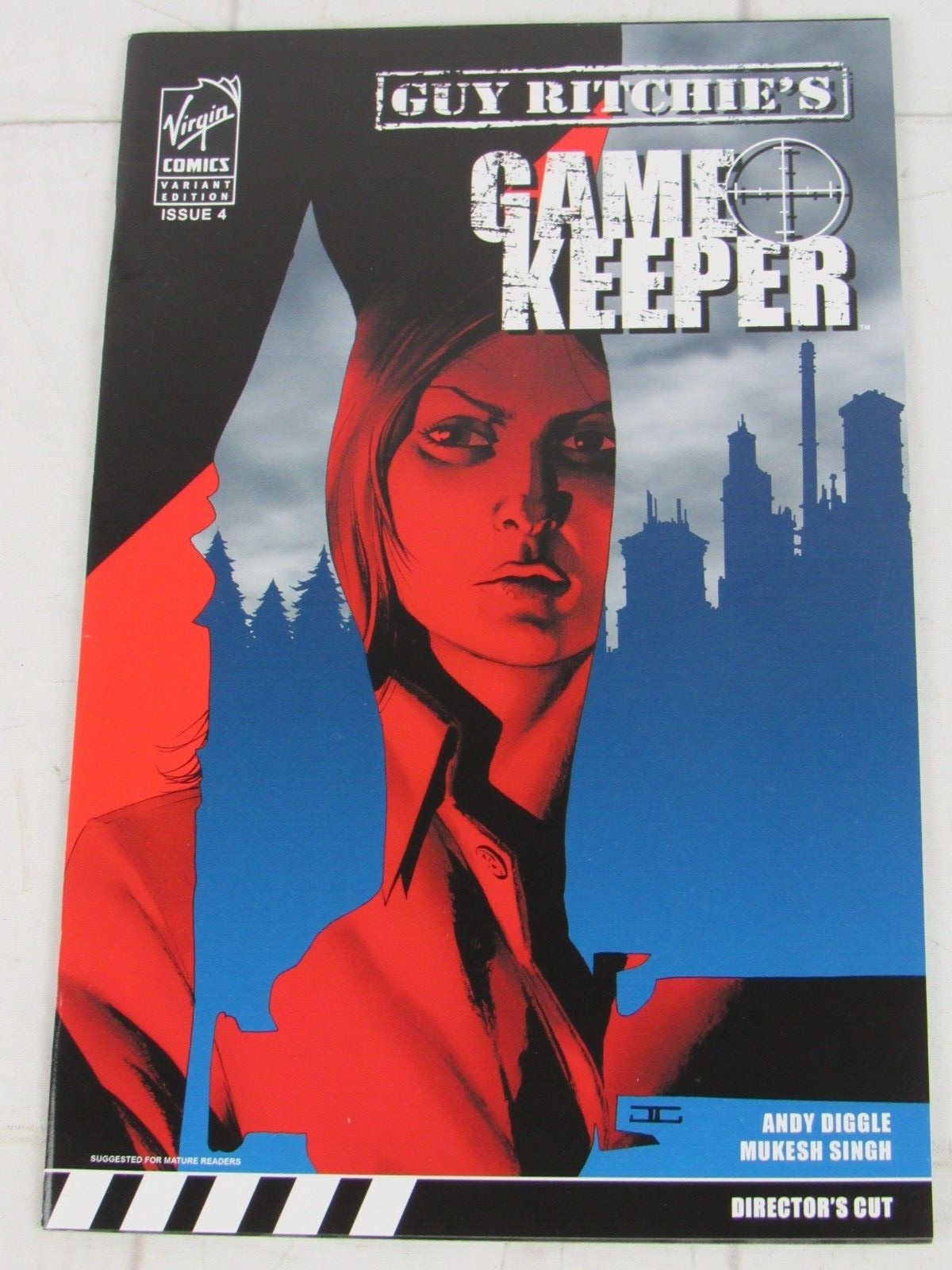 Game Keeper #4b agosto 2007 Virgin Comics variante Cassaday