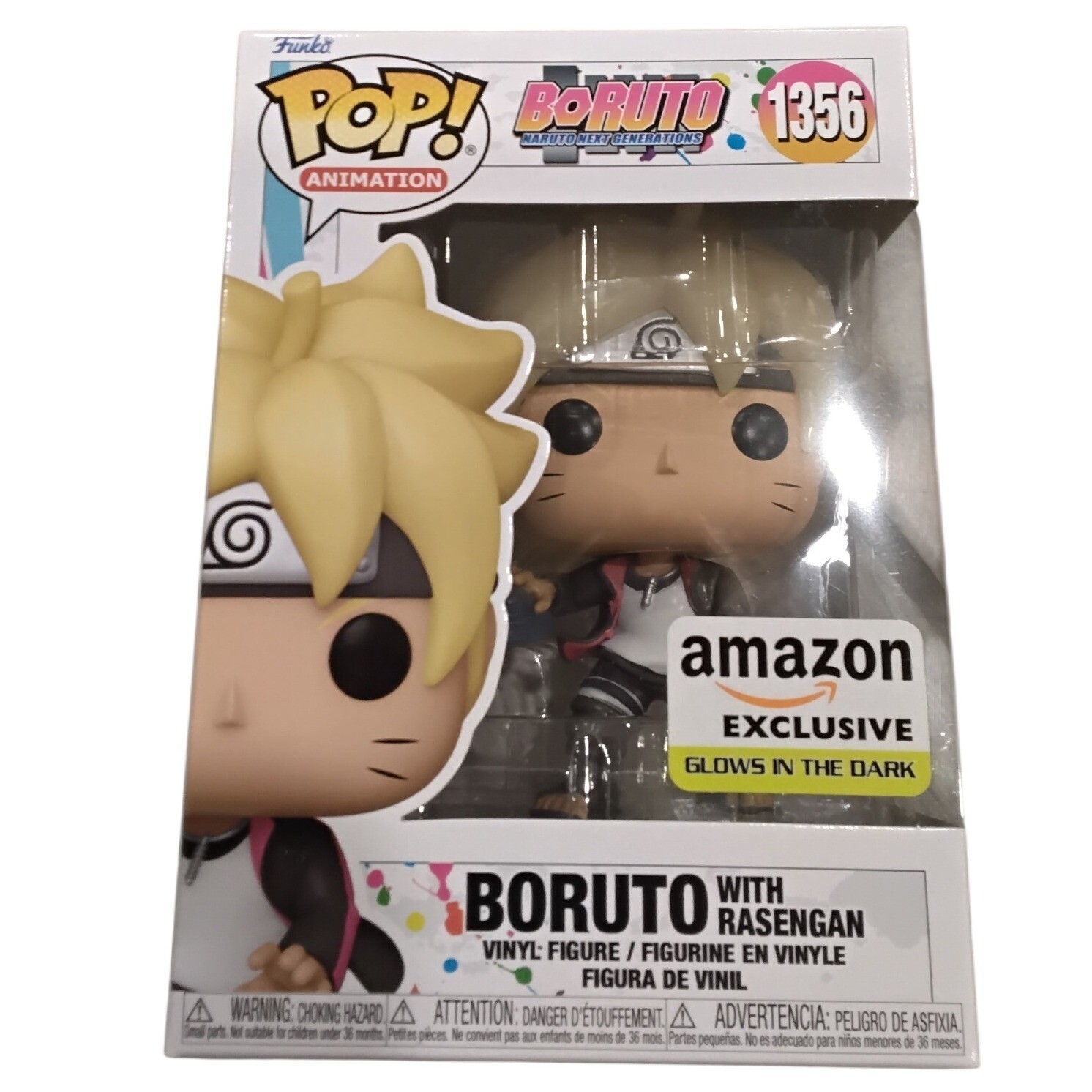Funko Pop Animation Boruto con Rasengan 1356 Naruto Next Generations Figura Nuovo con scatola