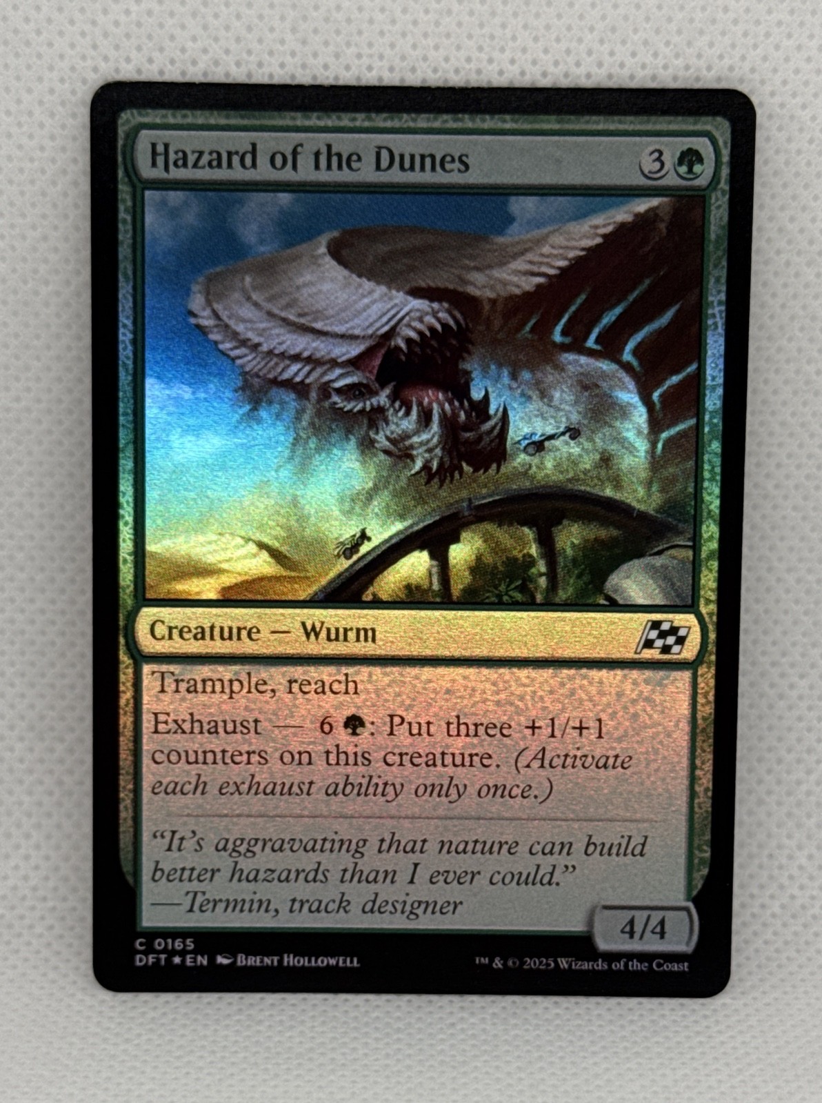 Hazard of the Dunes Aetherdrift Foil