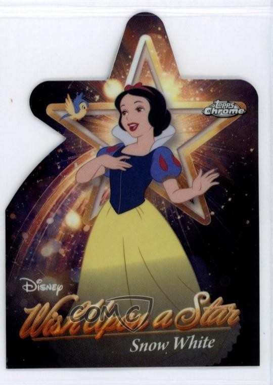 2025 Topps Disney Wonder Wish Upon a Star cromato fustellato Biancaneve #W-13 6°