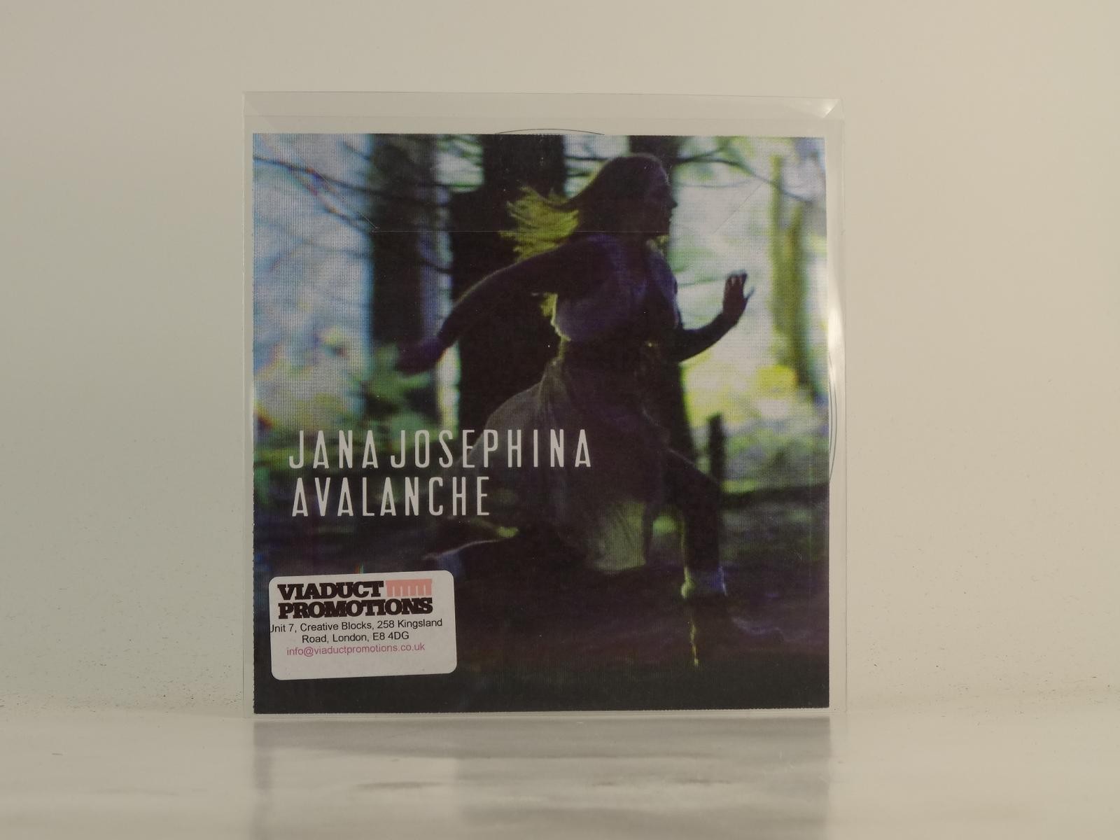 JANA JOSPEHINA AVALANCHE (D79) 3 Track Promo CD Single plus Picture Sleeve CHECK