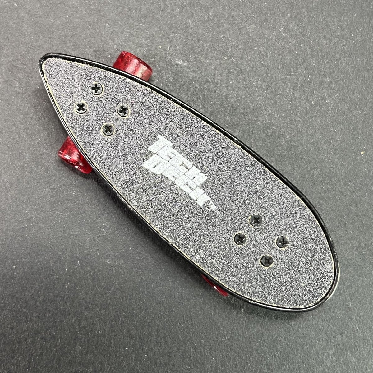 Tech Deck Metal Black Finger Skateboard tastiera vintage nero a goccia