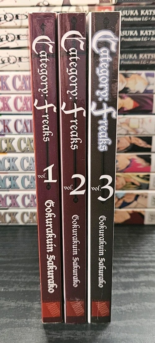 Manga Category Freaks Bundle Vol 1-3 English Volumes