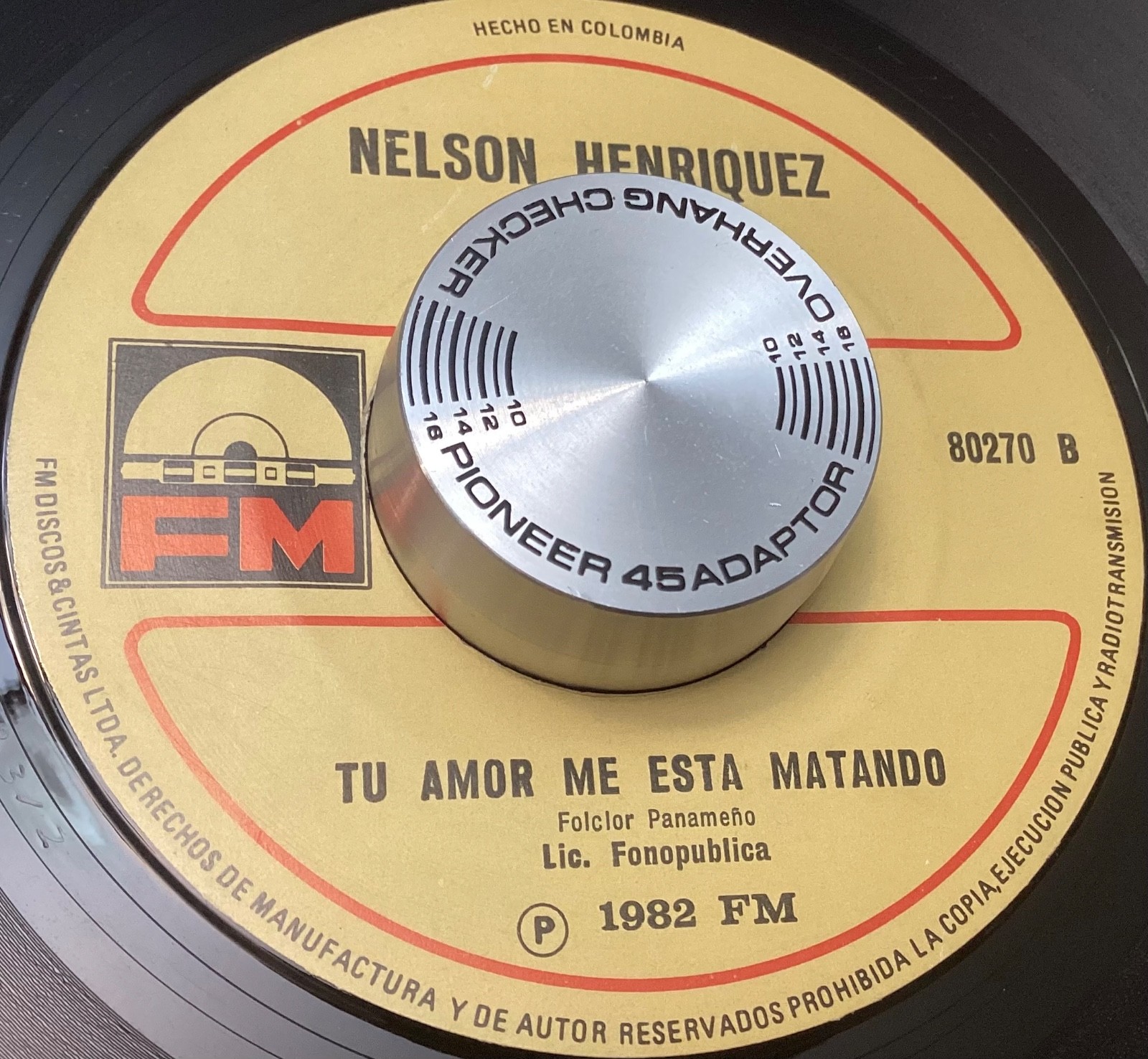 Nelson Henriquez – Mentirosa 45 RPM 1982 