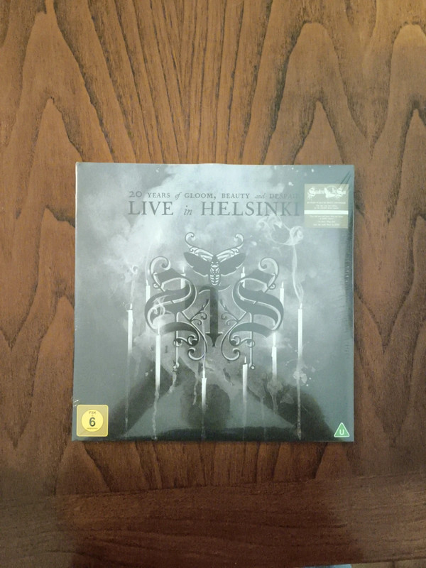 Swallow the sun live Helsinki 3 LPs 1 DVD nuevo precintado insomnium in flames