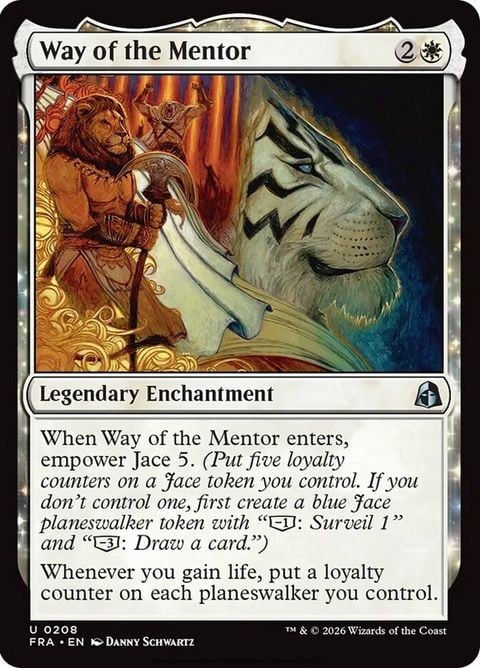 Way of the Mentor (208) Non-Foil / Near Mint