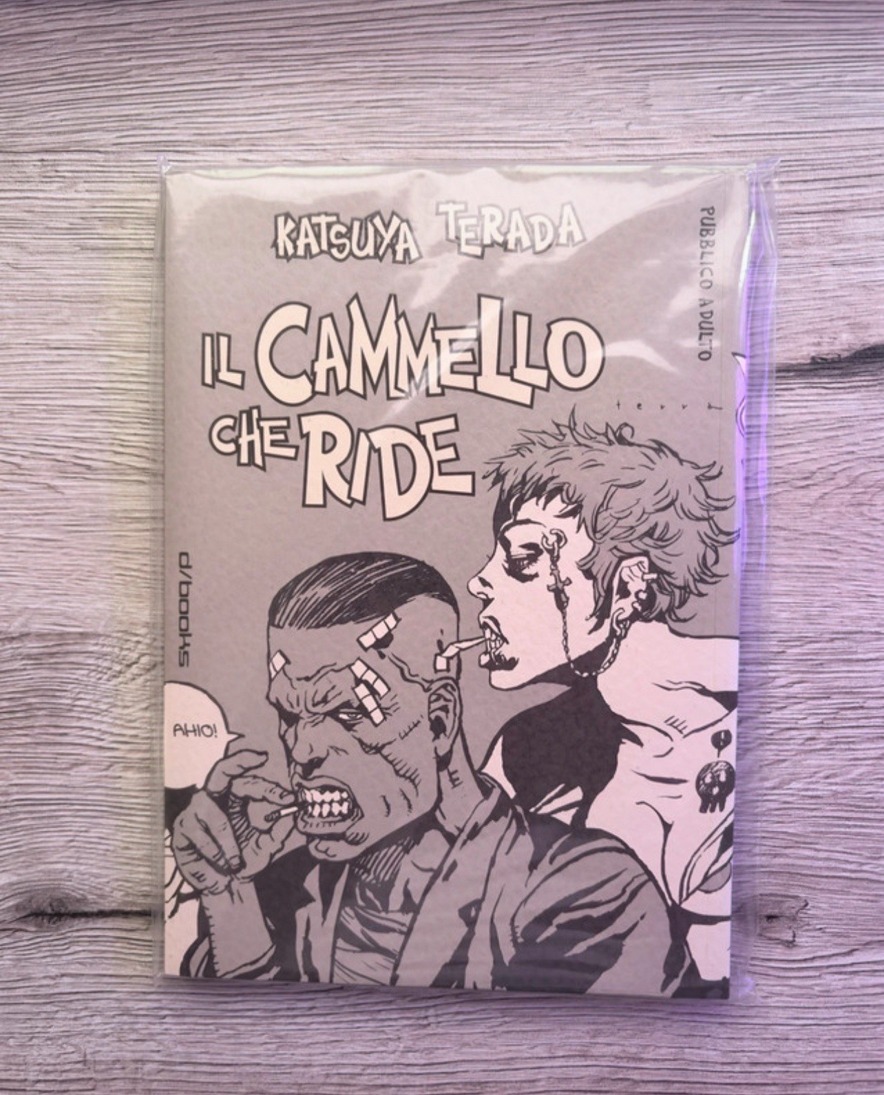 Katsuya Terada d/books Il cammello che ride fumetto b/n brossura ITA 2008