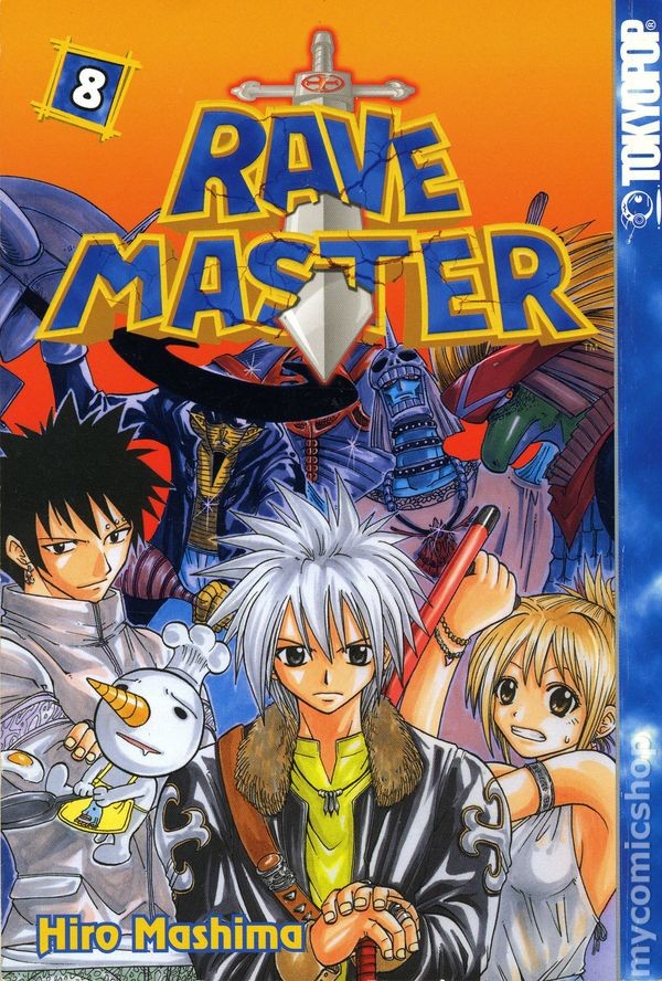 Rave Master GN #8-1ST VG 2004 immagine stock basso grado