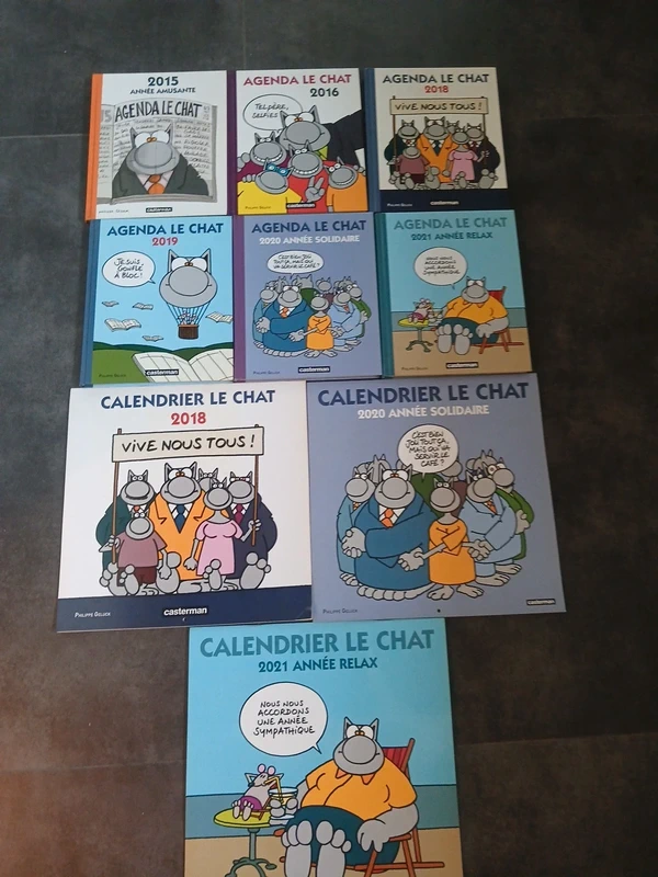 Le chat agenda et calendrier