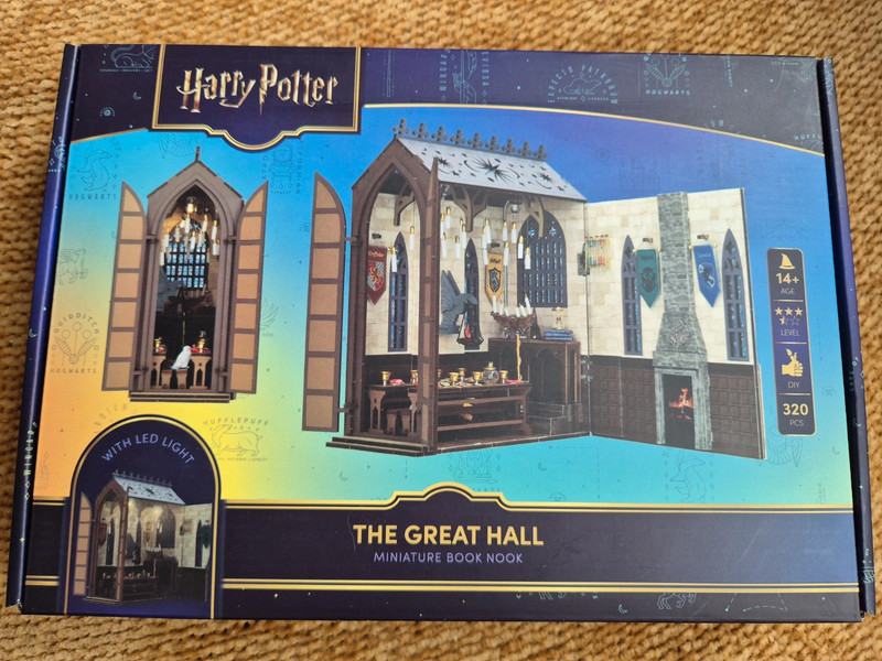 Harry Potter, the great hallo miniature book nook DIY