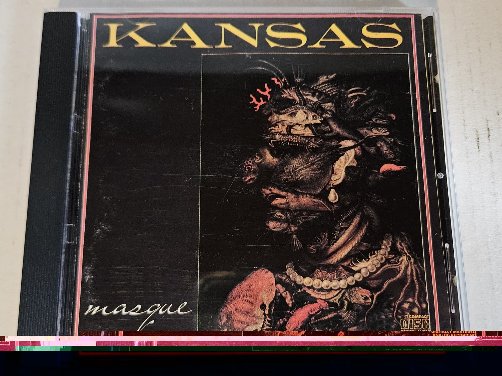 Kansas CD Masque ●Please Read Description●Tested●