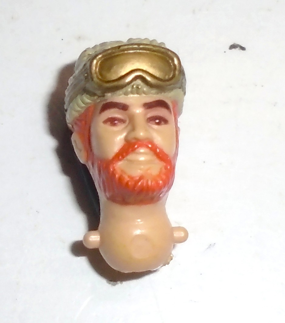 GI Joe Figure Part 1988 TIGER FORCE Frostbite     Head      C8.5 Very Good