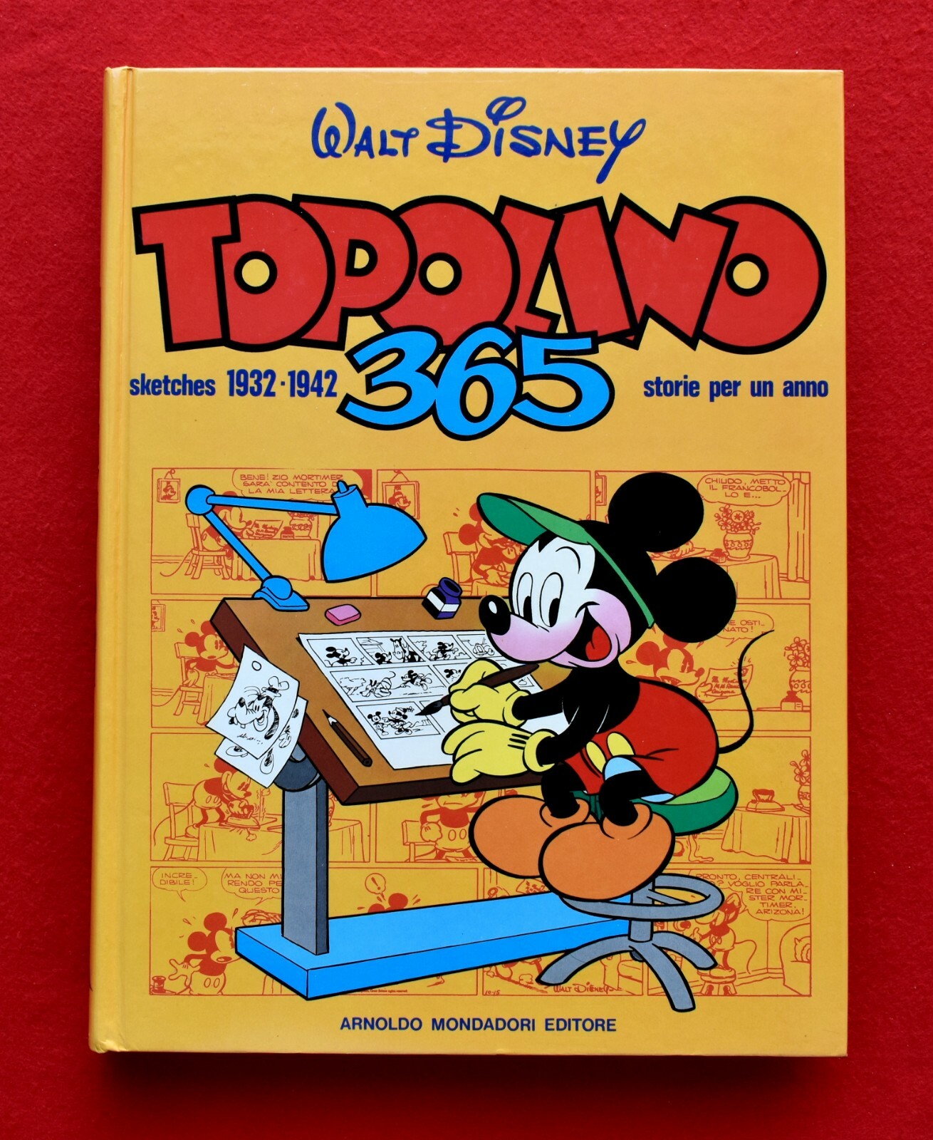 TOPOLINO 365  CARTONATO  Prima Edizione 1977   MONDADORI   "OTTIMO/EDICOLA"