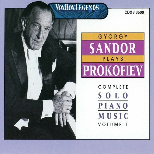 SERGEI PROKOFIEV GYORGY SANDOR - Complete Solo Piano Music, Vol. 1 - 3 CD