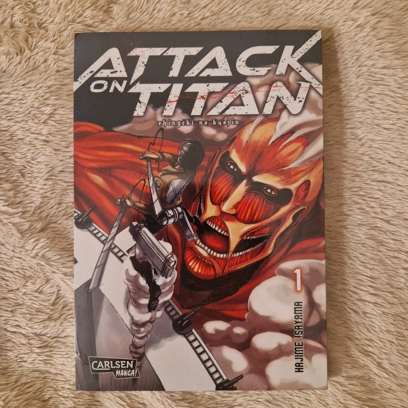 Attack on Titan 01 - Hajime Isayama neu Manga