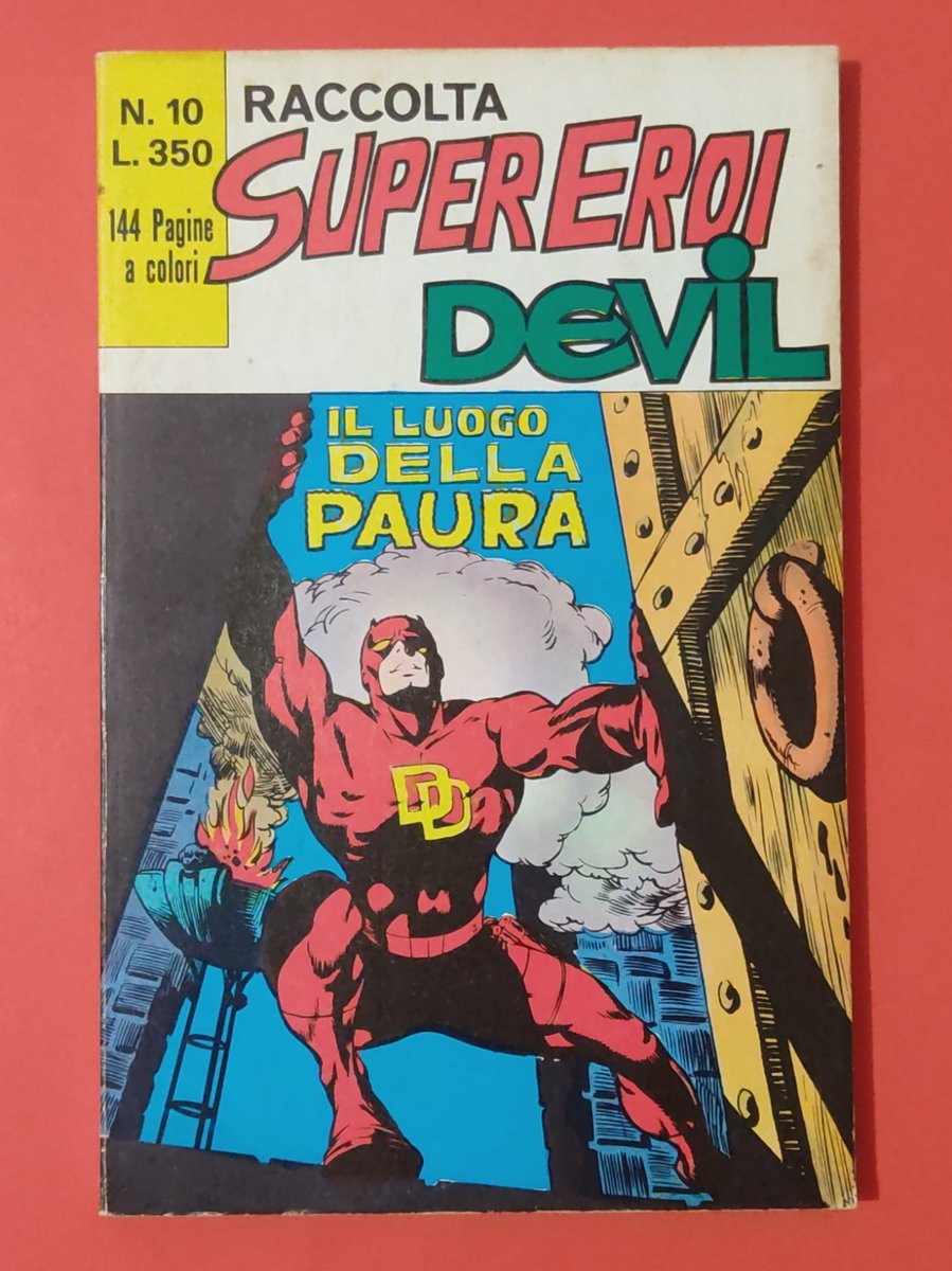 Raccolta Super Eroi n.10 Devil (45,46,47) Editoriale Corno 1973