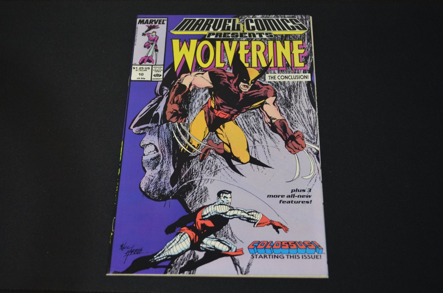 Wolverine #10 Claremont Silvestri Marvel Comics 1989 Uomo-Cosa Macchina Uomo VF+