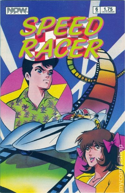 Speed Racer #6 VF/NM 9.0 1988 Immagine Stock
