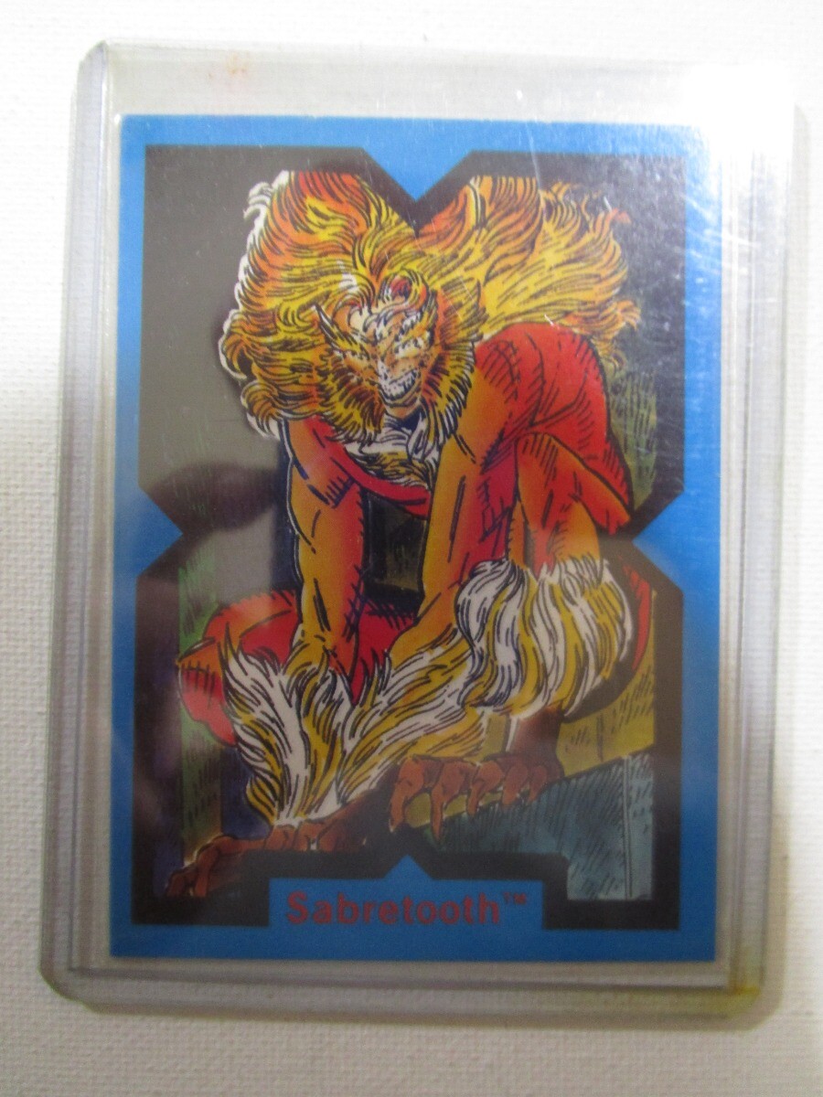 Sabretooth 1991 Marvel X-Force Trading Card #24