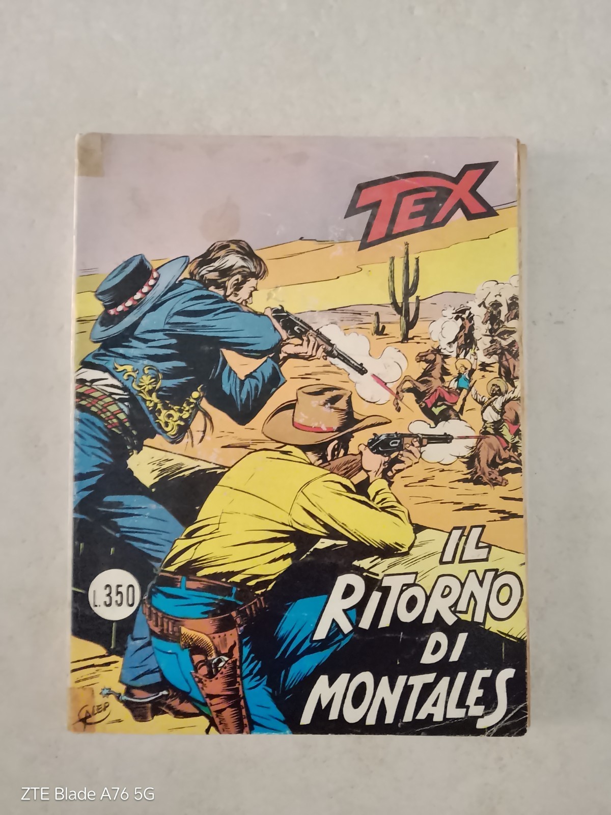 DAIM PRESS Tex Tre Stelle n.137 Il ritorno di Montales (1975) b/n
