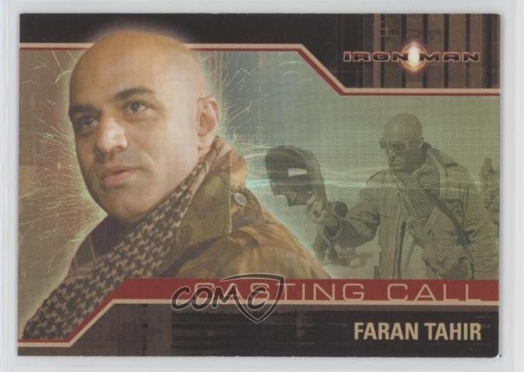 2008 Rittenhouse Marvel Iron Man: The Movie Casting Call Faran Tahir as Raza 0c3
