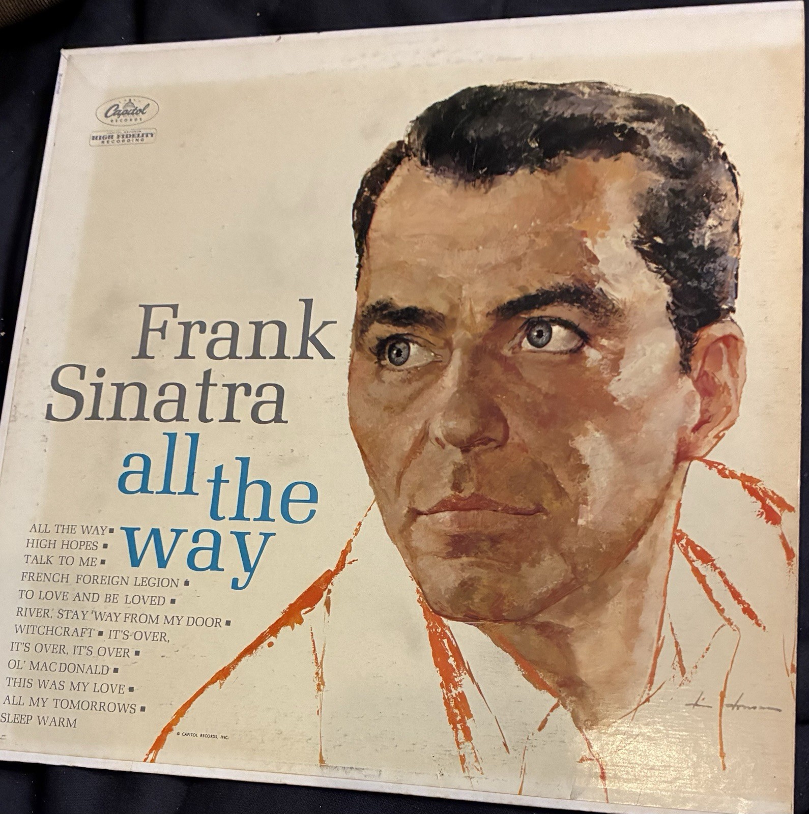 All the Way by Frank Sinatra (Record, 2016) Vinyl