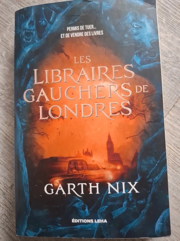 Les libraires gauchers de Londres broché - Garth Nix