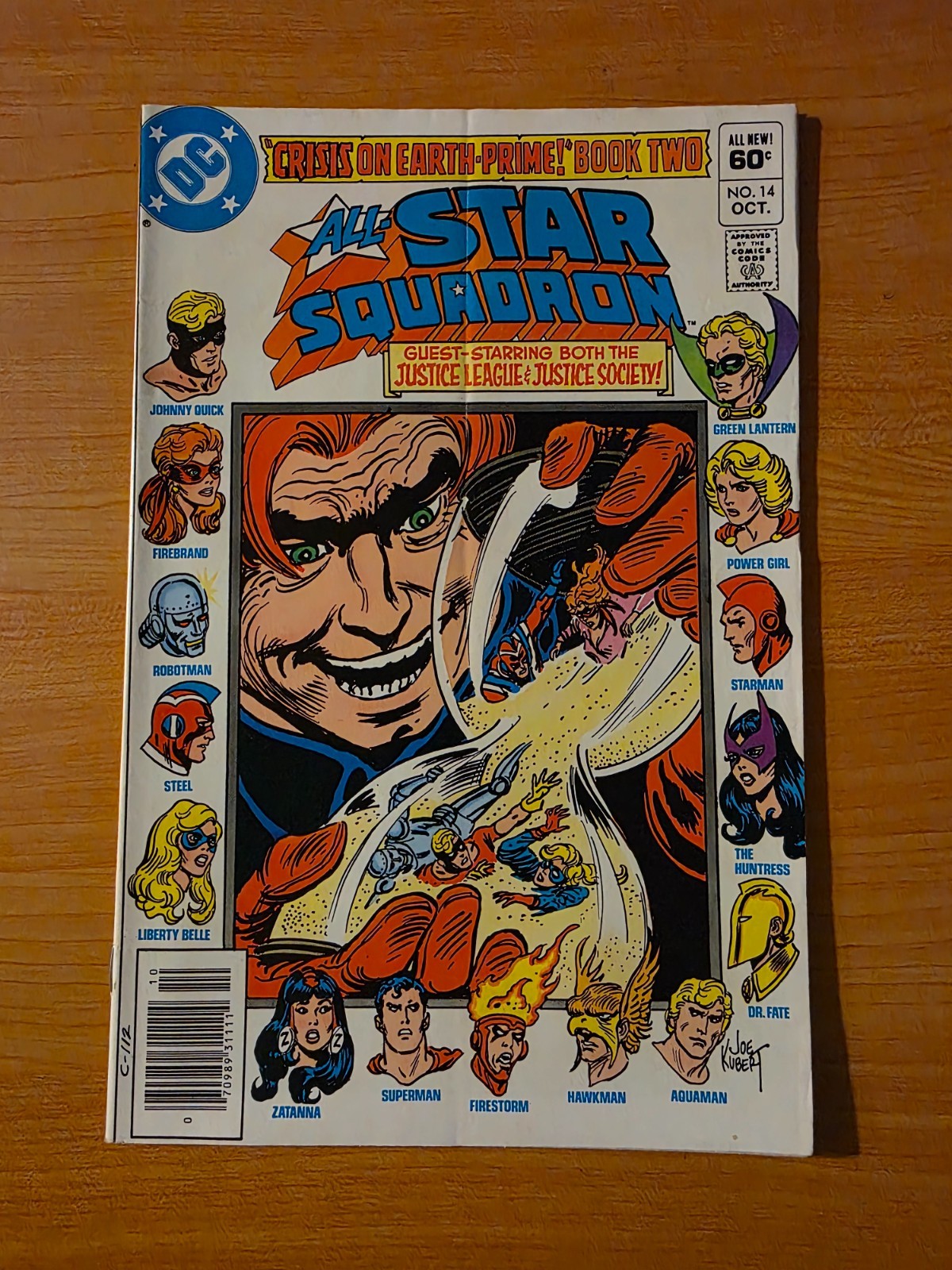 All-Star Squadron #14 variante edicola ~ ottime condizioni - quasi nuovo ~ 1982 DC Comics