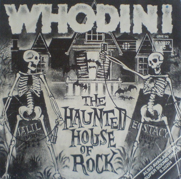 Whodini - The Haunted House Of Rock Vinyl Stereo 45 giri 7" singolo...