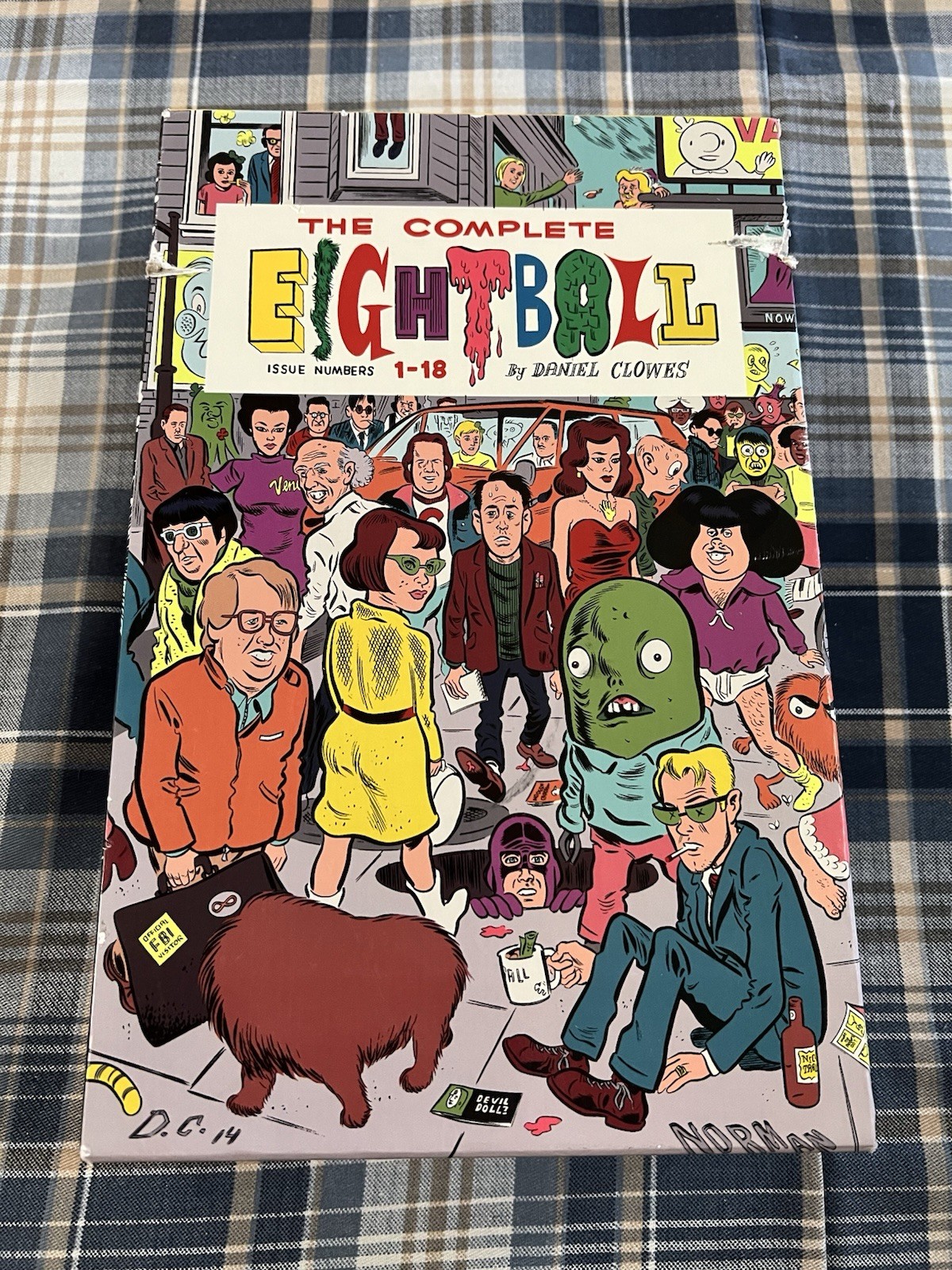 The Complete Eightball 1-18 cofanetto rigido Omnibus Daniel Clowes