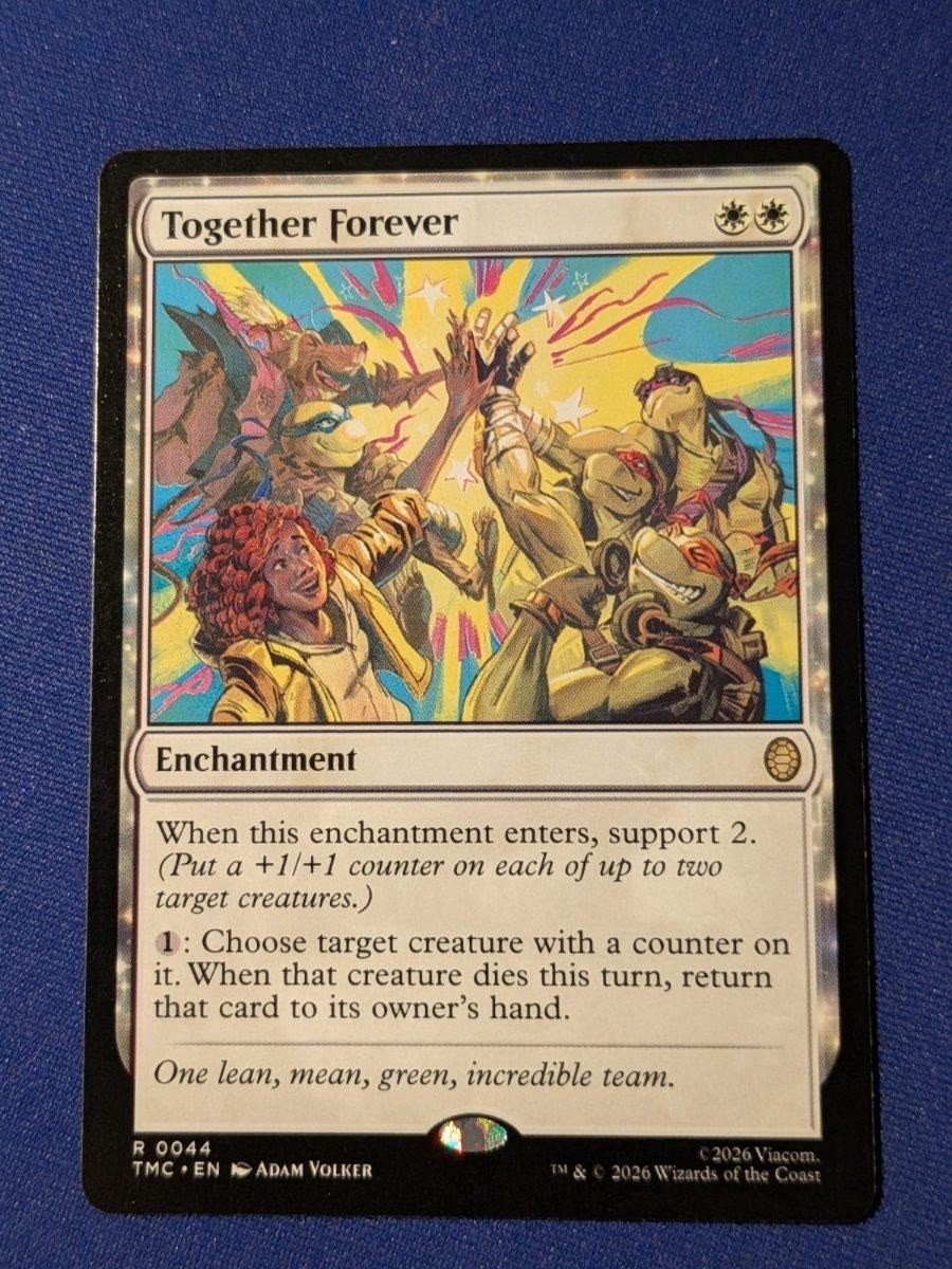 Together Forever Teenage Mutant Ninja Turtles Eternal #44 quasi nuovo MTG