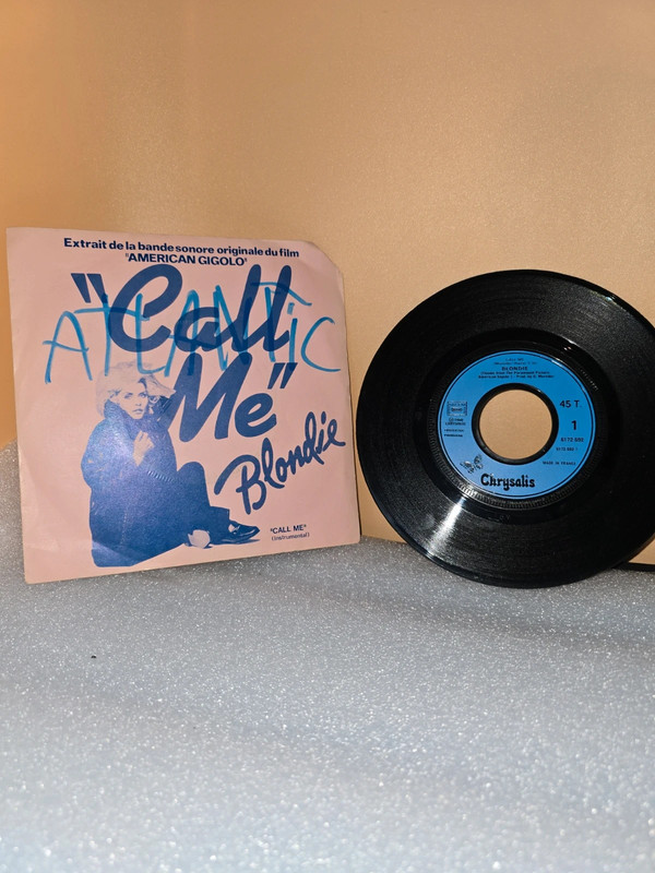 Vinyle 45 tours de la bande sonore originale du film "American Gigolo"