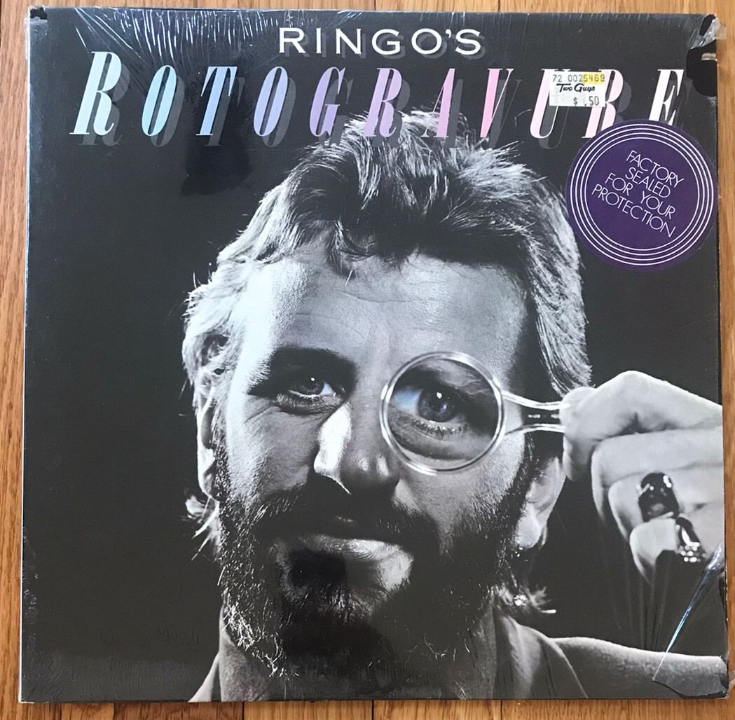 Ringo Starr, Ringo’s Rotogravure Vinyl LP - 1976 (NM-)
